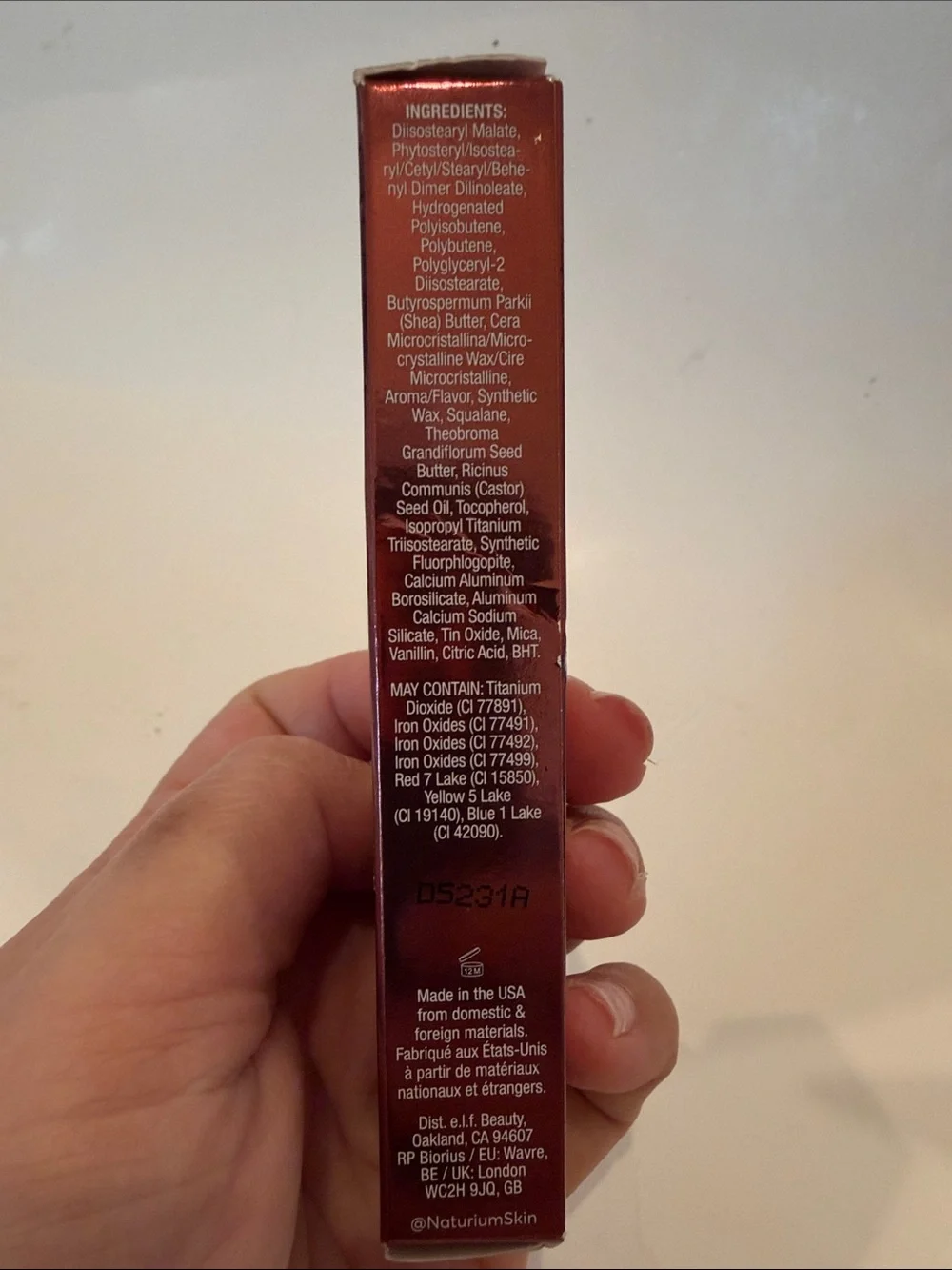 NWT Naturium Phyto-Glow Lip Balm Shimmer - Galaxy 0.34oz